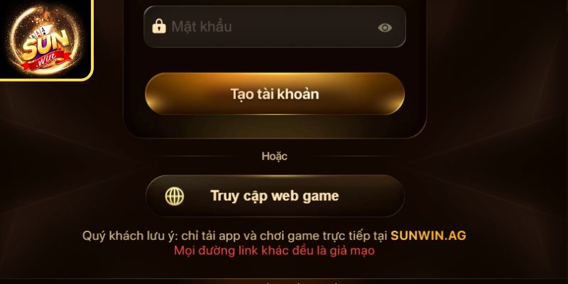 Cập nhật Sunwin Ag vào cổng game Sunwin